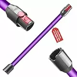 Swetfela Verlängerungsrohr für Dyson V12 Detect Slim / V10 Digital Slim Stabstaubsauger, 74cm Aluminium Ersatz Teleskoprohr Schnellspanner Verlängerungsstange für V12/V10 Slim Ersatzteile （Violett）