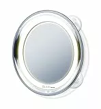 Elle by Beurer Beleuchteter Kosmetikspiegel FCE 79, Weiß-Silber