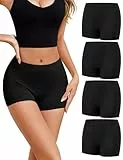 Ocexteur Boxershorts Damen Unterhosen Baumwolle Unterwäsche Frauen Panties Bequem Einfach Dehnbar Hipster Mehrpack
