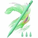 Kingone Stift für Apple iPad 2018-2026, 2X Schnellladung, kompatibel mit iPad 6~11th,Pro 11'/12.9'/13',Air 3~5th,Air 11'/13',Mini 7/6/5th, mit Magnetischer Haftung, Palm Rejection & Neigung, Grün.