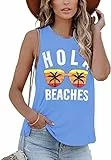 Migcaput Bluse Damen Elegant Ärmellose T-Shirt Blusentops Tank Top Shirts Sommerbluse Tanktops Frauen Trägershirts