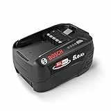 Bosch Wechselakku Power for All 18V 5.0Ah BHZUB1850, geeignet für alle kabellosen Unlimited Akku-Staubsauger, extra Lange Laufzeit, hohe Leistung, geeignet für anspruchsvolle Reinigungen, schwarz