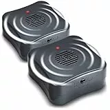 Gardigo® Mäusevertreiber Mobil - 2er Set | Ultraschall Mäuseabwehr gegen Mäuse und Ratten | Mobil einsetzbar durch Batteriebetrieb | Wirkungsbereich bis ca. 40m² | Ratten vertreiben Mäuse vertreiben