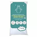 P'tit lit - Anti-Staubmilben-Baby-Matratzenschoner | Wasserdichter Matratzenschoner 70x140 cm - Frottee aus 100% Baumwolle - Saugfähig und leise - Oeko Tex®