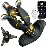 Analvibratoren für Männ Prostata Stimulation Männer Analplug für männer Vibrator Buttplug Sex Spielzeug Mit Shock Funktion Sex Spielzeug für die Manner Anal Vibrator Anal dildo Butterfly Vibrator