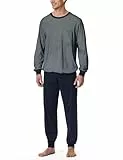 Schiesser Herren Schlafanzug lang mit Bündchen - Nightwear Set