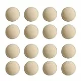 Supvox 20 X Halbholzkugeln 40Mm Unbehandelte Halbkugeln Aus Holz Für Diy Bastelprojekte Kinder Kunst Handwerk Mit Glatter Oberfläche