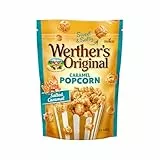 Werther's Original Caramel Popcorn Salted Caramel – 1 x 140 g – knuspriges Popcorn mit salzigem Sahne-Karamell-Überzug