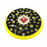 6 Zoll Schleifer Stützteller Ersatzteller Schleiferbasis, 52 Löcher 150mm zum Polieren Schleifen, Schleifteller für Excenterschleifer Schleifscheibe für Mirka CEROS DEROS Schleif Polierscheibe