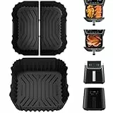3 Stück Airfryer Silikonform für Heißluftfritteuse, Airfryer Zubehör für Cosori Turboblaze 5,5L/6L/6,2L/6,4L, Russell Hobbs 8L,Philips 4,2L/6,2L/7,2L/7,3L/8,3L,Ninja AF180eu AF140eu (3 pcs)