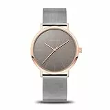 BERING Damen Uhr Quarz Movement - Classic Collection mit Edelstahl und Saphirglas 13436-369