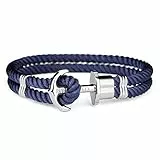 Paul Hewitt Unisex-Armbänd Edelstahl Stoff-PH-PH-N-S-N-S