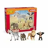 schleich 42736 Wild Life Afrika Starter-Set, ab 3 Jahren, WILD Life - Spielfigur, 8 x 25 x 19 cm