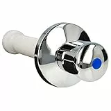 tecuro Verlängerung-Set für UP-Ventil 50-140 mm, mit Rosette und Griff - verchromt