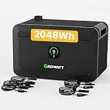 Balkonkraftwerk Speicher Growatt NOAH 2000 Speicher 2048Wh mit 1800W PV-Eingangsleistung IP66 für Balkonkraftwerk (NOAH 2000 * 1)