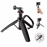 SMALLRIG Tragbares Mini Tischstativ für Action Kameras, Action Cam Stativ in Karabinerform mit 360°Action Kamera Adapter für GoPro Hero 13/12, für DJI Osmo Action 5 Pro/4/3 für Insta360-5568
