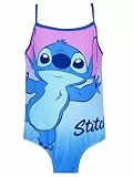 Disney Lilo and Stitch Schwimmanzug | Badeanzug Kleinkind Mädchen | Stitch Kostüm Kinder | Blau 146