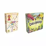 Repos Production Party-Bundle/Just One/Spiel des Jahres 2019/3-7 Spieler/Ab 8+ Jahren / 20+ Minuten + Challengers! / Kennerspiel des Jahres 2023/1-8 Spieler/Ab 8+ Jahren / 45 Minuten/Deutsch