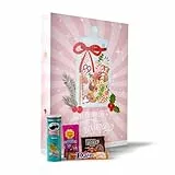 brandnooz - Adventskalender 2025 'Sweet&Snacky' XXL mit 26 Türchen - Riesen Weihnachtskalender 80 cm mit 26 Markenprodukten wie Kinder, Oreo, Pringles, Reese´s, M&M´s und viele mehr für