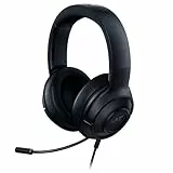 Razer Kraken X Lite - Kabelgebundenes Ultraleichtes PC Gaming-Headset - Surround Sound - biegbares Nierenmikrofon (230g leicht, 3,5 Klinke für PS4, PS5, Switch, Xbox One, Xbox Series X|S) Schwarz