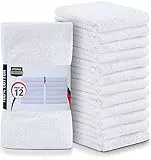 Utopia Towels Bar Mop - Geschirrtuecher Baumwolle - 100% Ringgesponnen - Küchentücher - Restaurant Reinigungstücher, Shop Handtücher und Lappen (12 Pack, 41 x 48 cm)