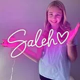 IbayNawi neon schild personalisiert Custom neon sign Neon Schild für Dekoration, Personalisierte Leuchtschilder für Hochzeit Geburtstag Party Geschenk