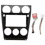 Akozon Car Radio Stereo Android Autoradio Stereo 2DIN 9 Zoll Auto Stereo Radio Blende Bulit in Canbus für Android Navigation Panel Rahmen für Mazda 6 2004-2016