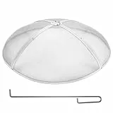 VEVOR Funkenfang für Feuerschalen Ø 1016 mm Feuerstellengitter Funkenschutz Edelstahl Funkenhaube 2-mm-Maschenlöcher Feuerschale Funkenschutzhaube Ideal für Feuerstellen Feuerschalen und Kaminen