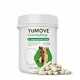 YuMOVE Grünlippmuschel Hund - 300 Tabletten - Gelenktabletten Hund - Beweglichkeit und Gelenkfunktion - Gelenktabletten für Erwachsene Hunde - Mit Aktiv Omega-3, Glucosamin und Hyaluronsäure