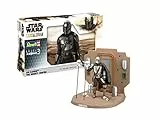 Revell The Mandalorian Din Djarin The Bounty Hunter | Plastikmodellbausatz Figur | mehrteilige Figur mit separaten Rüstungsteilen & großflächigem Diorama | für Star Wars Fans
