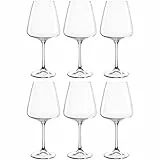LEONARDO HOME Paladino Weißwein-Gläser, 6er Set, spülmaschinenfeste Wein-Gläser, Weisswein-Kelch mit gezogenem Stiel, Weingläser, 540 ml, 066310