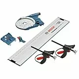Bosch Professional Systemzubehör-Paket FSN OFA 32 KIT 800 (beinhaltet Führungsschiene mit Lochraster, Führungsschienenadapter, 2 Klemmzwingen, Zusatzadapter)