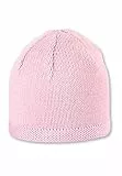 Sterntaler OCS Strickmütze - Klassische Babymütze aus Baumwollgarn (Bio) - Unisex Übergangsmütze ab Geburt - Basic Kopfbedeckung - Beanie Mütze einfarbig - Größe 33, Farbe rosa