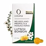 Cosana NZCAPE™30+ Propolis Bonbons mit MGO 400 Manuka Honig 100g – 100% Pur aus Neuseeland, Honig mit Propolis für Mund und Hals