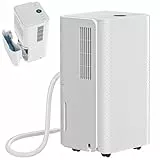 Jaxguom Luftentfeuchter, Luftentfeuchter Elektrisch 16L/24h, Raumgröße ca.75m³(25m²), Leiser Entfeuchter Elektrisch, 24H Timer, Wassertank 2L, Raumentfeuchter für Keller, Wohnung, Wohnzimmer