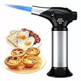 Ankway Bunsenbrenner Küche Flambierbrenner küchenbrenner, Nachfüllbar Verstellbar butangasbrenner mit Sicherheitsschloss für Creme Brulee, DIY, Gebäck, Desserts, Camping - Butan einbegriffen nicht