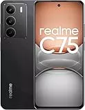 realme C75 Smartphone 8+256 GB, IP69 Ultra Staub- und Wasserschutz, ArmorShell Glas, 5828 mAh Akku, 50 MP AI-Kamera, 6,72' 90 Hz Display, Schwarz (ohne Adapter)