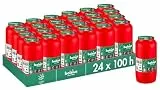 Bolsius Grablicht - Rot - 24 Stk. - Länge Brenndauer 4 Tage - Trauerkerze & Gedenkstätte Kerzen - Sauberes Abbrennen - Ohne Palmöl