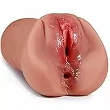 Masturbieren für Männer Masturbator, Mastubrator Mann Sex Spielzeug Pussy Taschenmuschi Realistisch Groß mit 3D Vagina Klitoris Anal Erotik Pocket Pussy Sex Spielzeug für die Männer