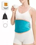 JOBYNA Elektrisches Heizkissen Massagegerät, Vibration Heizungsmatte, 40-60 ℃ & 30-60 Minuten & 3 einstellbare Vibrationsintensität, Physiotherapie für Nacken, Taille, Bauch, Arme, Beine usw