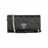 GUESS Noelle Xbody Flap Organizer Coal Logo