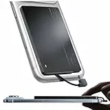 LISEN 0,5 Zoll Ladekarten-Handy-Ladegerät, 5000 mAh, ultradünne Powerbank, schnelles Aufladen, Kreditkarten-Ladegerät für iPhone 17–15 & Samsung, kabellos, Nennkapazität 2700 mAh, Schwarz