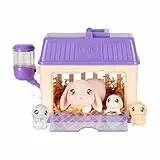Little Live Pets – Mama Surprise Minis Häschen, Pflege deine Hamster- oder Häschen-Mama in ihrem Stall und heiße 2, 3 oder 4 Mini-Babys willkommenLittle Live Pets – Mama Surprise Minis Häschen