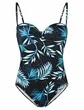 Schiesser Damen Bandeau Badeanzug - Mix & Match Swim