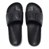 Superdry Damen CODE CORE POOL SLIDE Schiebe-Sandalen, Black, Medium EU