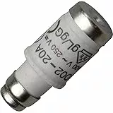 Kopp 327400019 NEOZED-Sicherungseinsatz, 400V - 250 V gL, Weiß, D02 20A