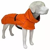 Croci Hiking Hundemantel, wasserdicht, Makalu, temperaturregulierendes Futter, Orange, 35 cm