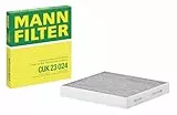 MANN-FILTER CUK 23 024 Innenraumfilter/Kabinenluftfilter - Pollenfilter mit Aktivkohle - für Pkw + Transporter
