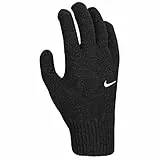 Nike Swoosh 2.0 Knit Gloves N1000665-010, Womens,Mens gloves, black, S/M EU