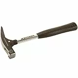 Peddinghaus Latthammer XSTRIKER 570 g – Teilpoliert, ohne Magnet, Stahlrohrstiel, Rauhe Bahn, GS Geprüft, Hochwertig Geschmiedet, Ergonomischer Kunststoffgriff
